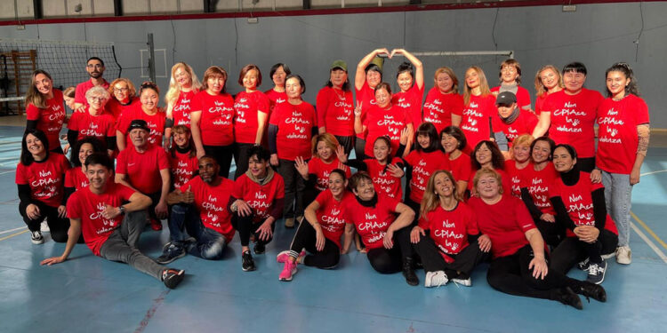 Flash Mob Non CPIAce la violenza