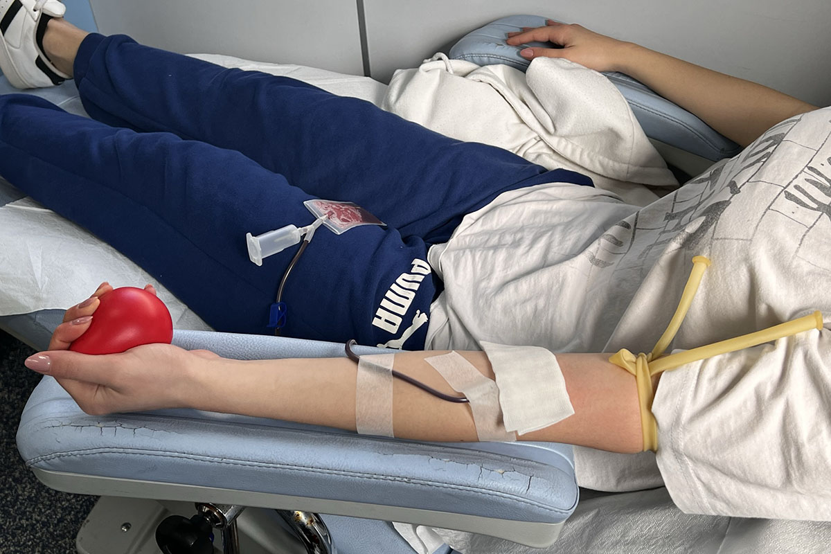 Sassari, studentessa donatrice