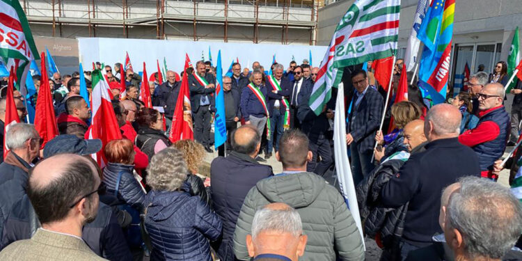 Alghero, manifestazione per i trasporti