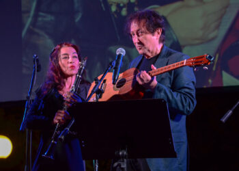 Antonello Colledanchise con Susanna Carboni. ? Facebook | Mario Luciano Piras