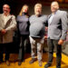 I rappresentanti di Nox Oceani e gli argentini premiati all'Ecomuseo Egea di Fertilia