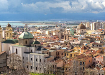 Cagliari, quartiere di Stampace. ? Depositphotos