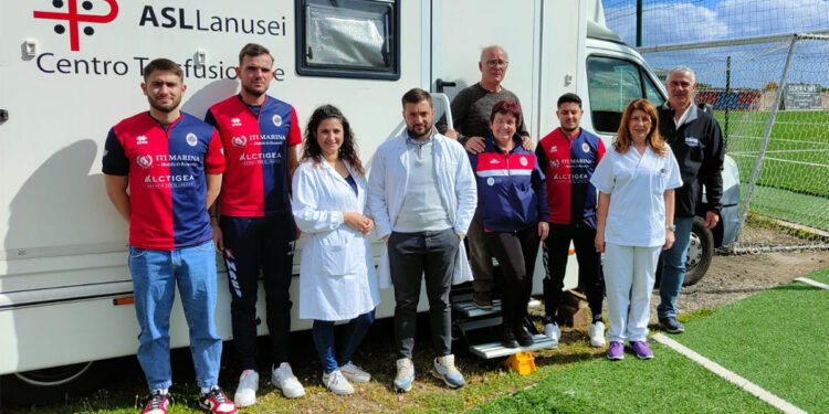 Donazione sangue Tortolì Calcio