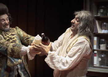 Emilio Solfrizzi e Rosario Coppolino ne "Il Malato Immaginario"