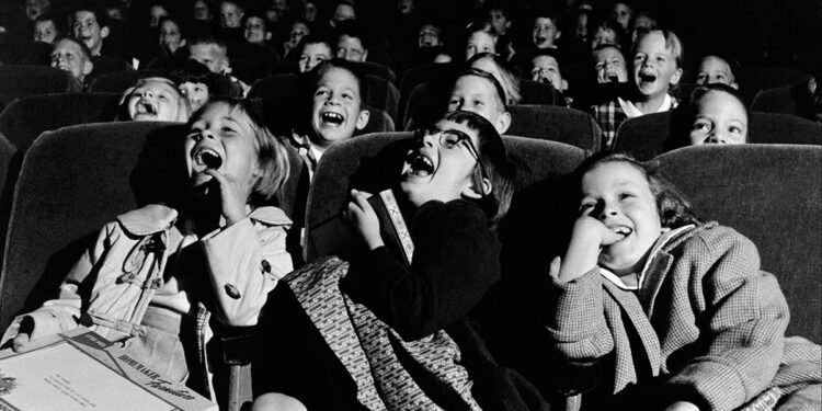 "Children in a movie theater 1958” © Wayne Miller Magnum Photos
