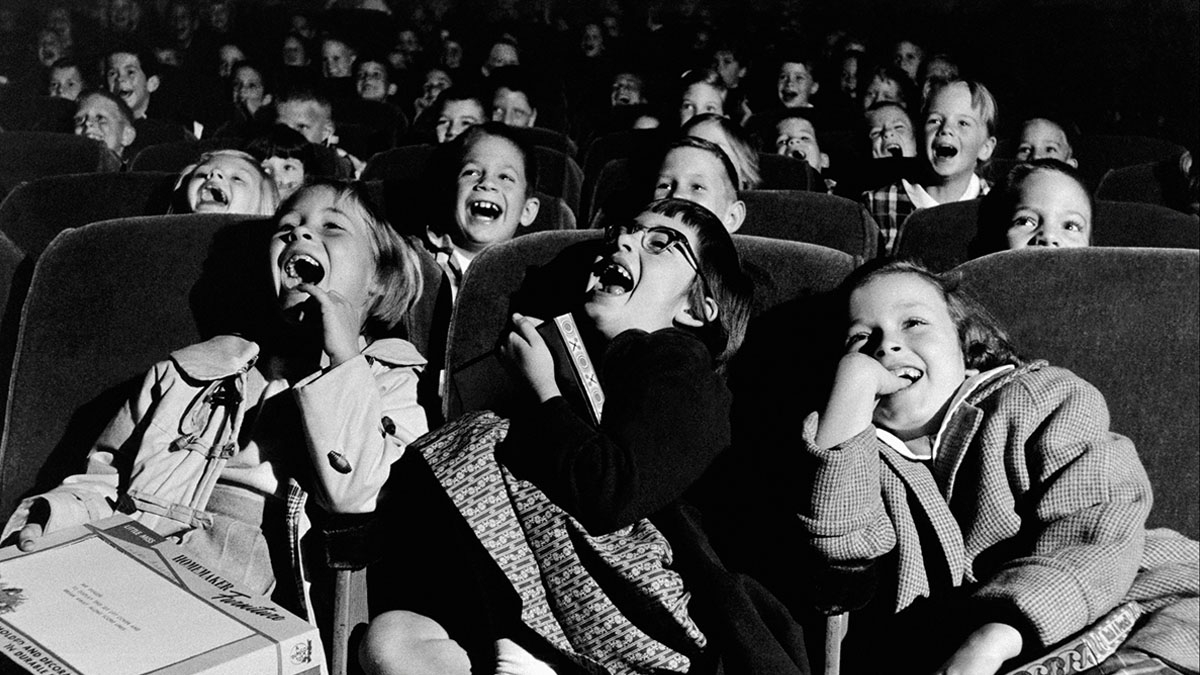 "Children in a movie theater 1958” © Wayne Miller Magnum Photos