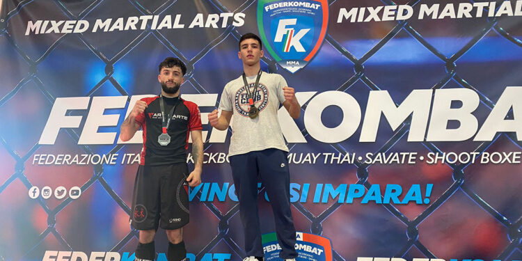 Matteo Dore sul podio