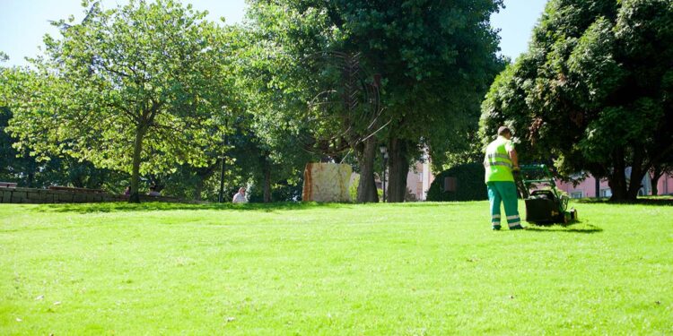 Operaio parco. ? Depositphotos