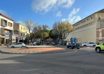 Oristano, piazza Manno prima dei lavori