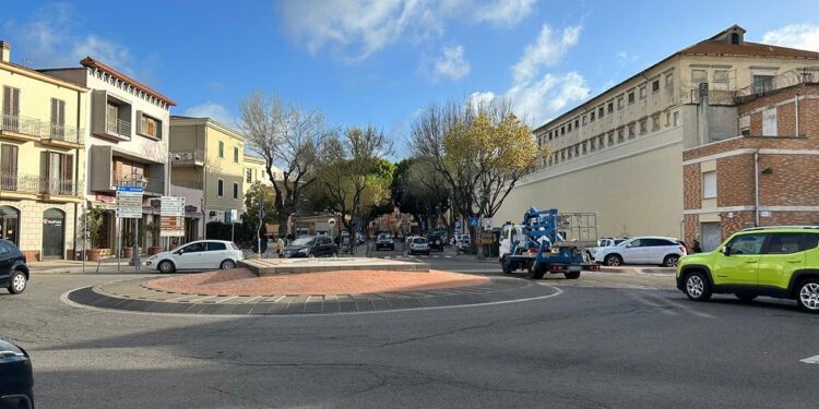 Oristano, piazza Manno prima dei lavori