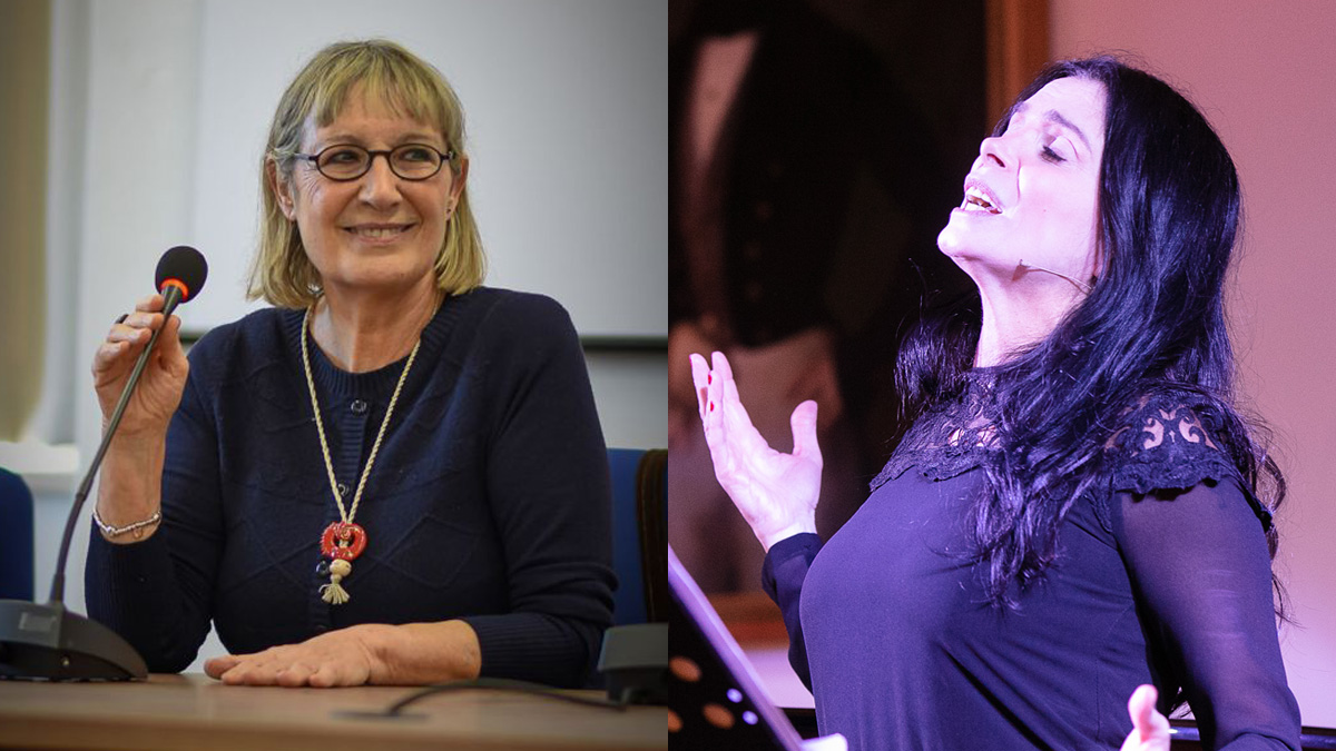 Rossana Copez ed Elena Pau