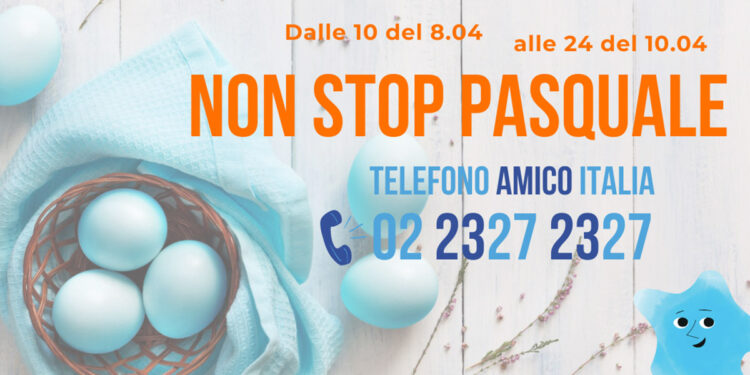 Telefono Amico Italia non stop pasquale