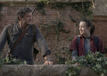 Pedro Pascal e Bella Ramsey in “The Last of Us”