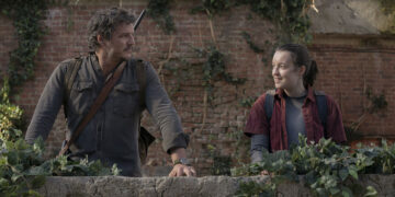 Pedro Pascal e Bella Ramsey in “The Last of Us”