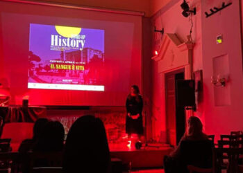 Un momento della rassegna “Stand up history!”