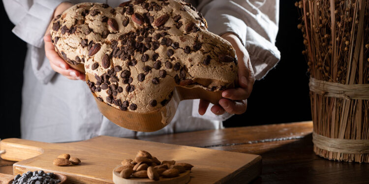 Colomba al cioccolato. ? Depositphotos