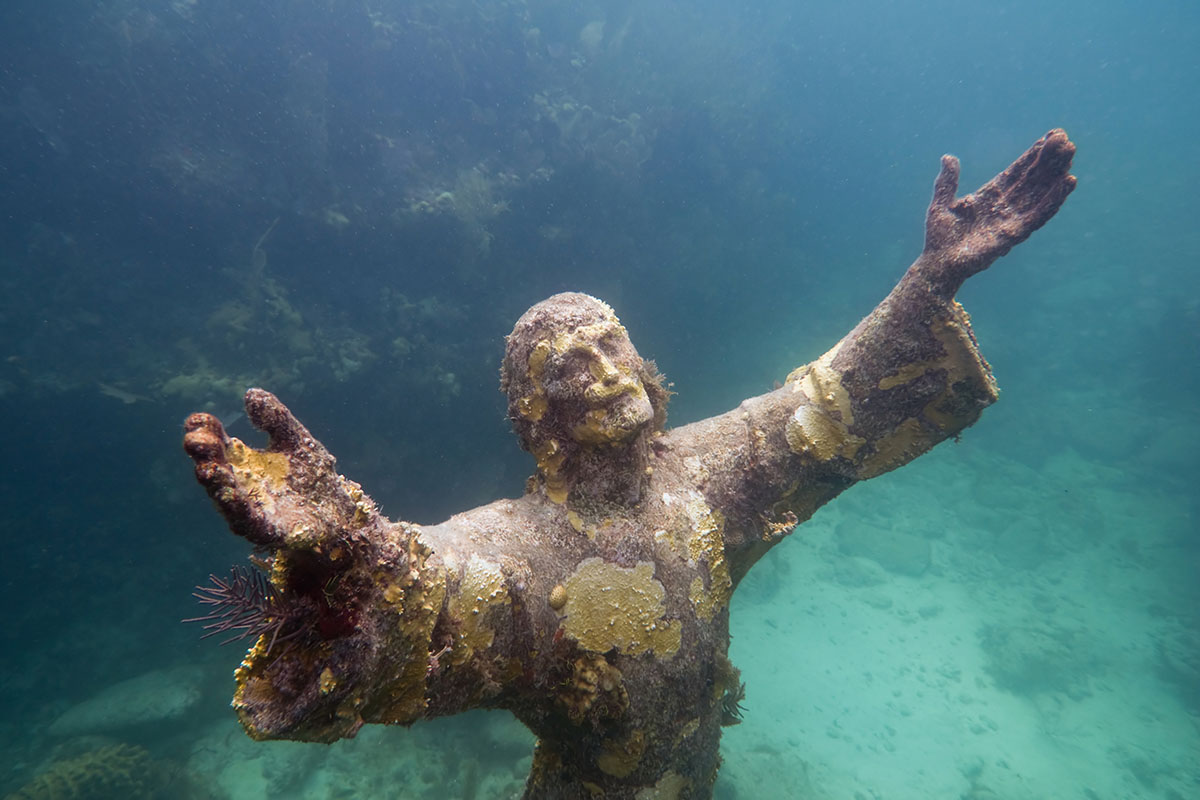 Cristo degli Abissi, Key Largo (Florida). ? Depositphotos