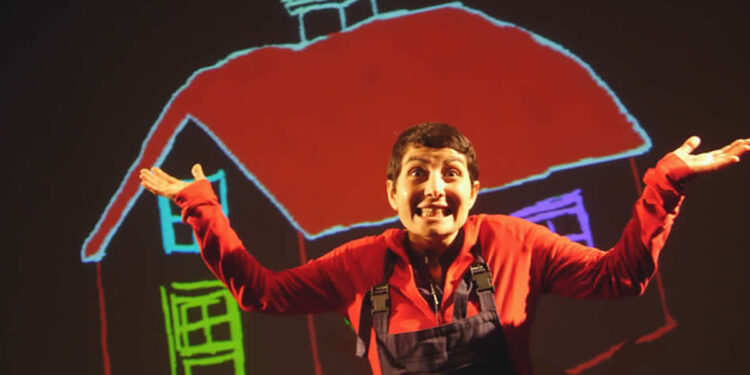 Daniela Cossiga in "Cartacantastorie" de La Botte e il Cilindro