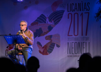 Giuseppe Culicchia al festival Licanias 2017. 📷 Lisa Biddoccu