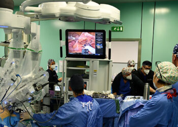 Intervento Robot Patologia Chirurgica all'Aou di Sassari