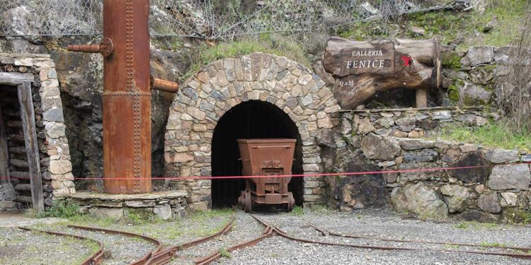 Miniera di Funtana Raminosa a Gadoni