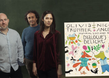 Olivia Trummer, Nicola Angelucci e Luciano Biondini. 📷 Andrea Boccalini