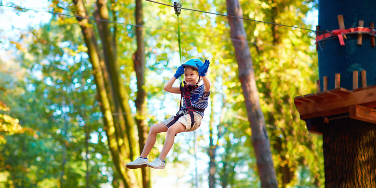 Parco avventura. ? Depositphotos