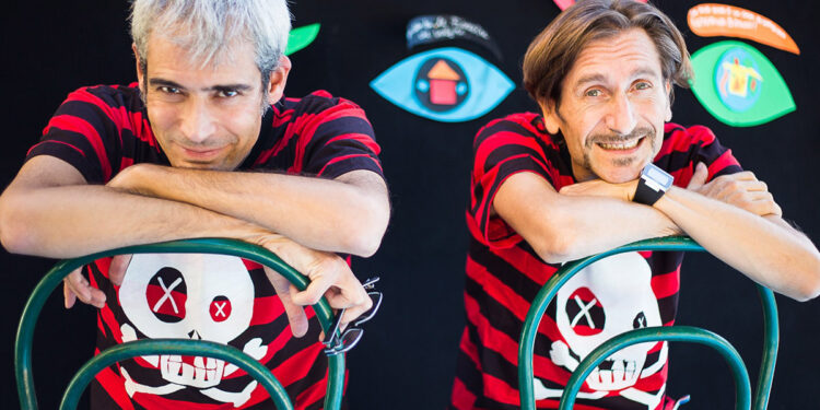 Ranzo Cugis e Gianfranco Liori della compagnia Teatro del Segno