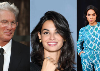 Richard Gere, Francesca Chillemi e Rosario Dawson (?Jeremy Freeman)