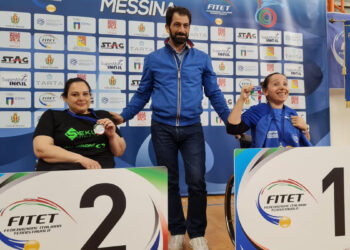 Maria Paola Tolu del Tennistavolo Sassari