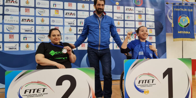 Maria Paola Tolu del Tennistavolo Sassari