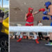 Tore Erittu e un incontro del Torneo Shardana Boxing
