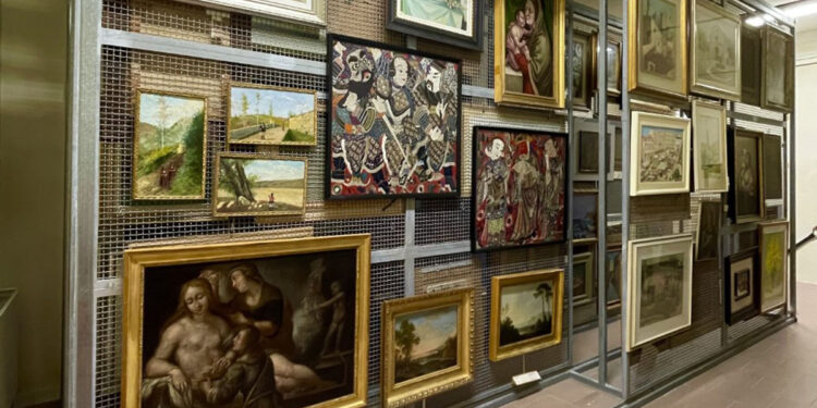 I depositi della Pinacoteca di Sassari