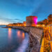 Tramonto sul lungomare di Alghero. ? Depositphotos