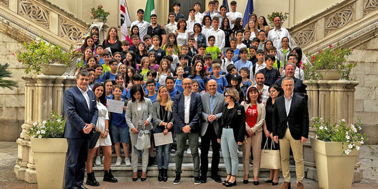 Cagliari, i ragazzi del Trofeo Scacchi Scuola in Municipio