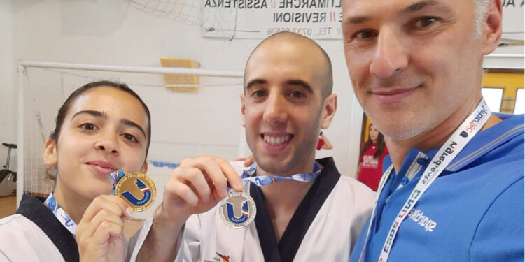 Cus Sassari, CNU Camerino: l'oro di Sarah Longoni e l'argento di Giulio Marzeddu