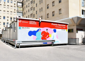 Esterno Pronto soccorso di Sassari