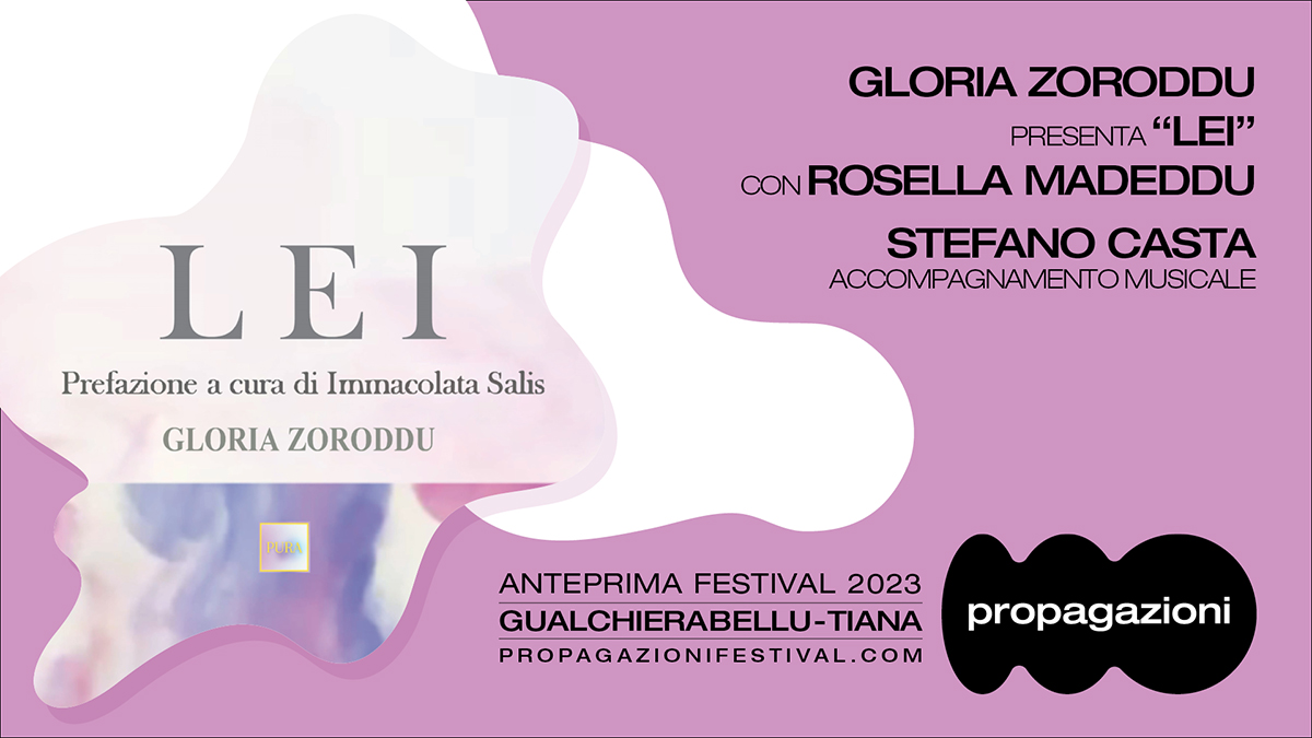 Gloria Zoroddu Propagazioni Festival