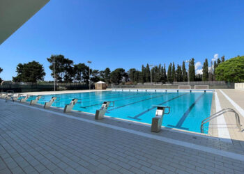 La piscina comunale di Alghero