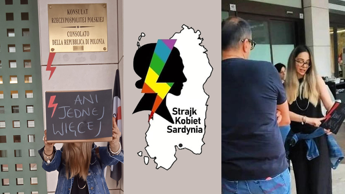 Strajk Kobiet Sardynia: la manifestazione a Cagliari