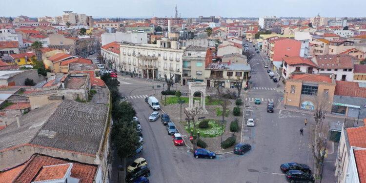 Oristano, Piazza Mariano