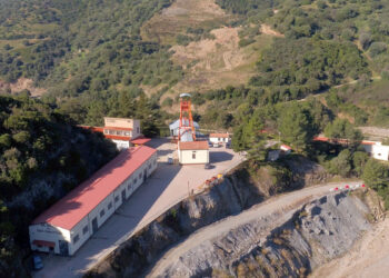 Panoramica della miniera di Sos Enattos. ? ©EGO/INFN