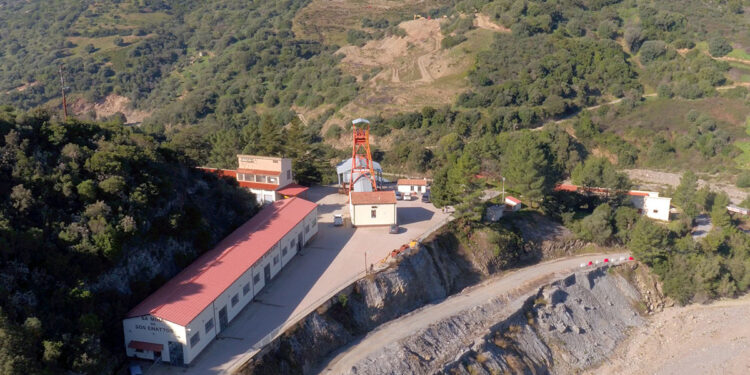 Panoramica della miniera di Sos Enattos. ? ©EGO/INFN