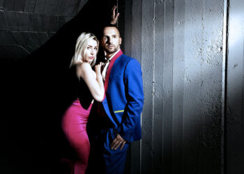 Roberto Casalino con Romina Falconi. ? Ilario Botti