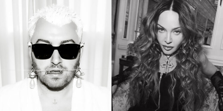 Sam Smith e Madonna. ? Instagram