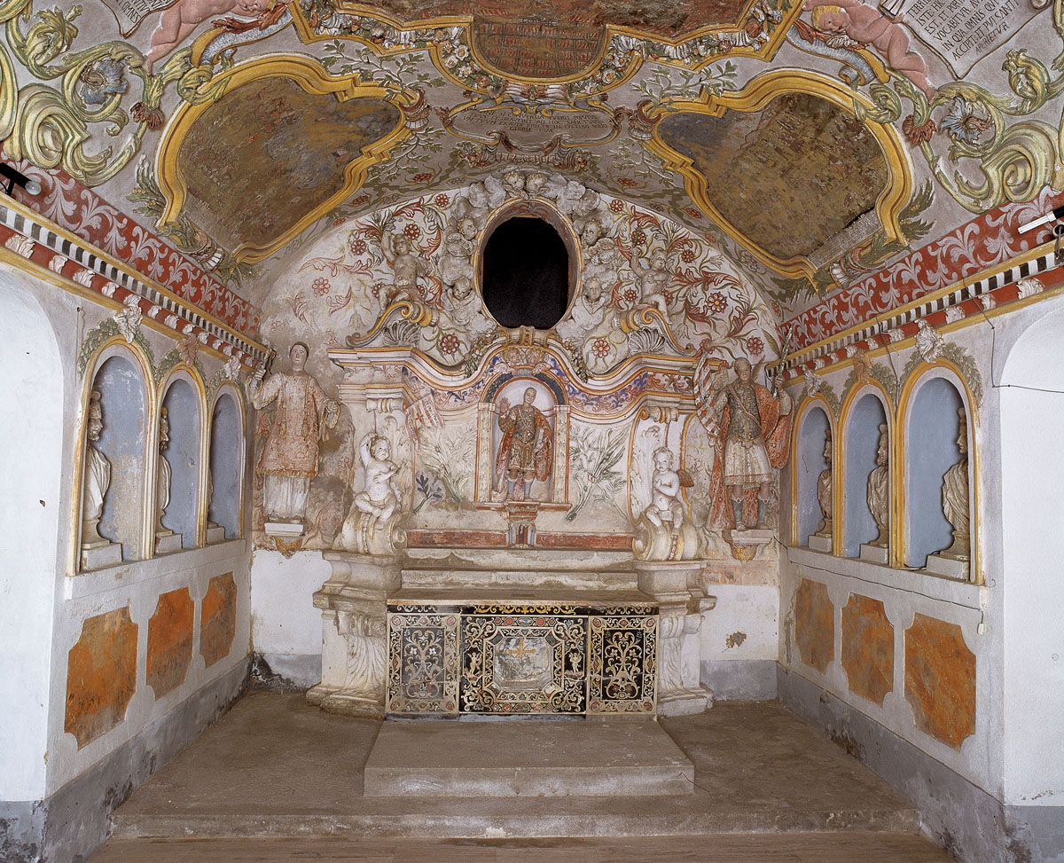 Santuario della Vergine dei martiri a Nuoro, l’interno del sotterraneo. ? SardegnaTurismo