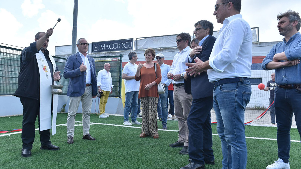 Sassari, inaugurazione del Campo Scuola Torres