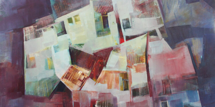 Un dipinto di Grazia Bardi