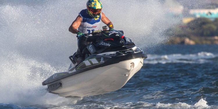 Yousef Al-Abdulrazzaq al Campionato Mondiale di Aquabike World Championship di Olbia