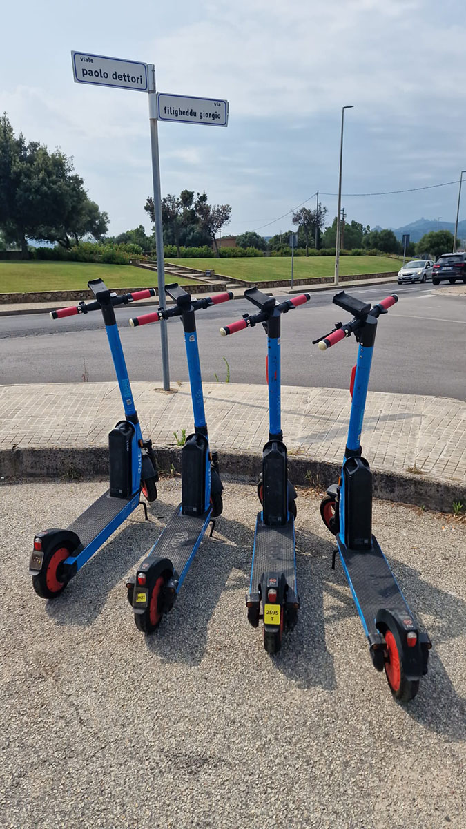 Monopattini Dott ad Arzachena